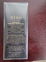 HERO Intense Eau de Toilette Spray 110ml 3.8 fl oz Linalool Geraniol Scent