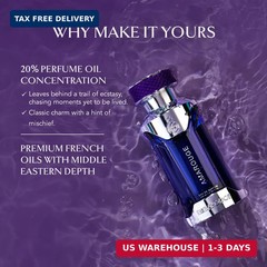 EMBAROUGE Amarouge | Eau de Parfum | Fresh • Woody • Spicy | Fragrance for Men |