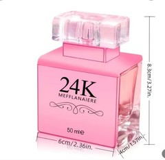 24K Pink Women’s Eau De Parfum 1.7 oz Floral Fruity Spray.
