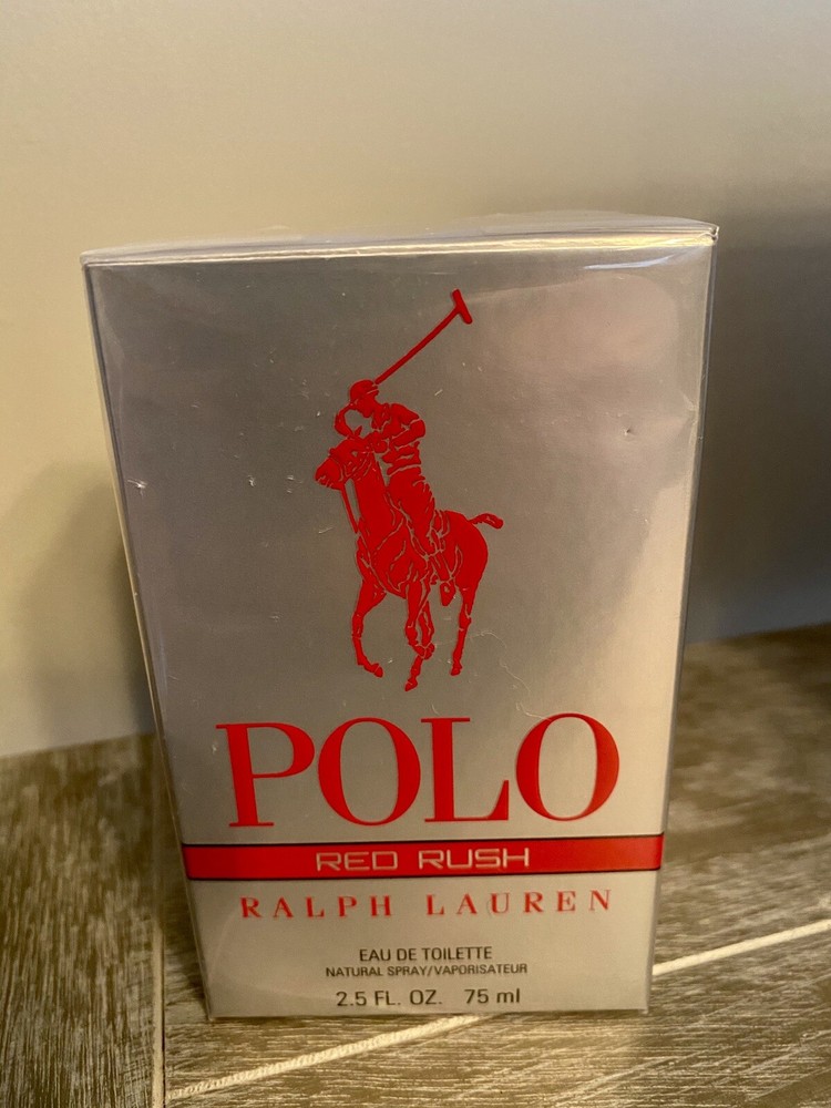 POLO RED RUSH by Ralph Lauren EDT 2.5 fl.oz./e75ml SEALED BRAND NEW In BOX