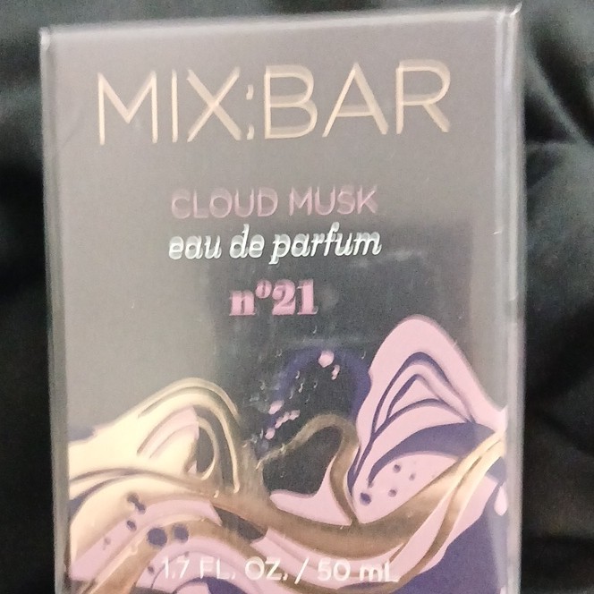 MIX:BAR Cloud Musk Eau de Parfum Spray 1.7 fl oz / 50 mL Paraben-Free Vegan