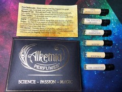 Alkemia Perfumes Discovery Set 6pc ~1ml Perfume Oil Vials Unconventional Romance
