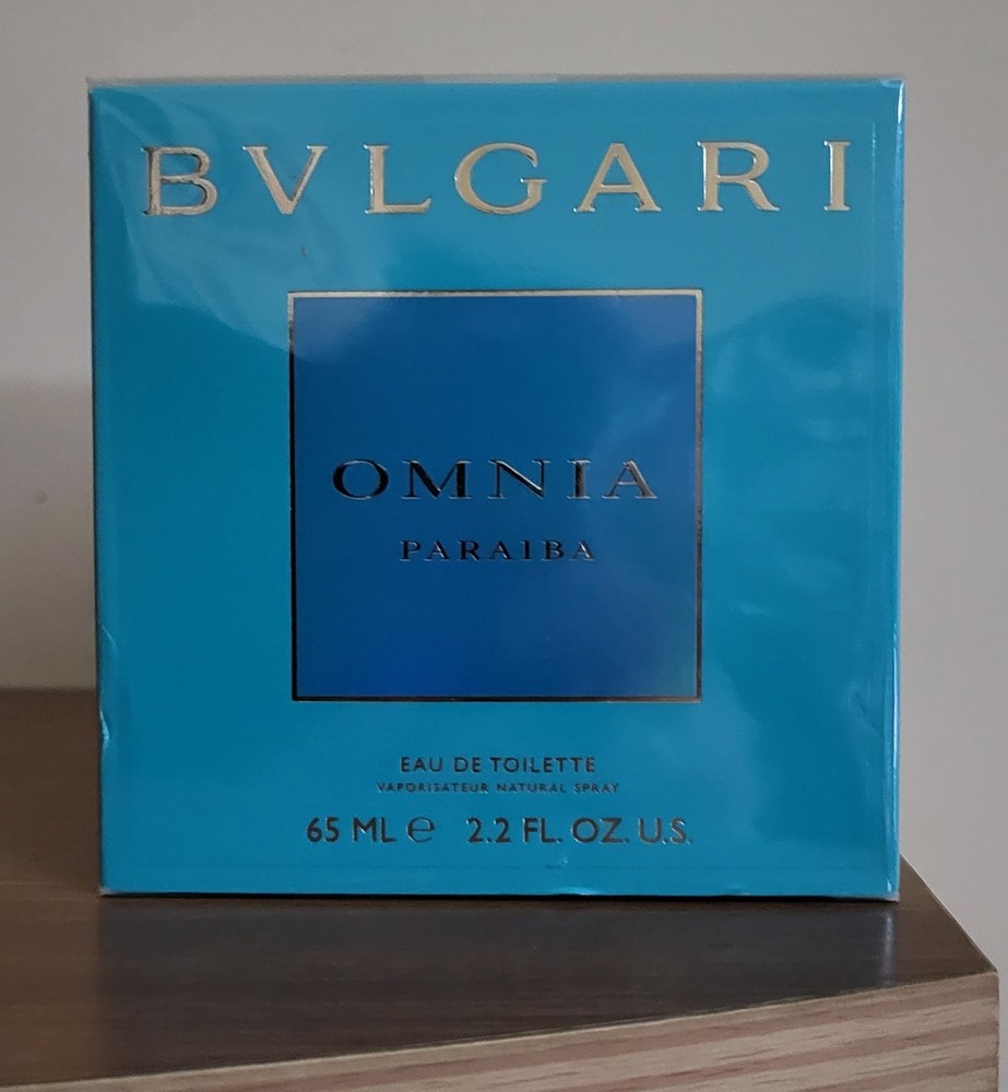 Donna BULGARI BVLGARI OMNIA Paraiba Eau de Toilet Perfume 65ML VINTAGE Sealed