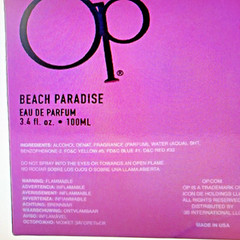 Ocean Pacific ‘Beach Paradise’ Women’s Eau De Parfum 3.4 oz Spray. Sealed Box.