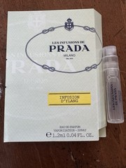 PRADA MILANO Infusion D’Iris Womens Fragrance Spray EDP Samples 0.04 oz /1.2ml