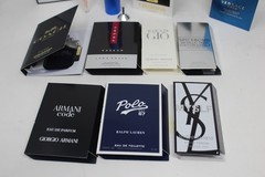 Men’s Fragrance High End Cologne Spray Vial 15 Pc Set + Atomizer Brand New