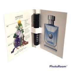 Versace Signature Pour Homme 0.03 oz 1 ml EDT Spray Mini Travel Sample Vial