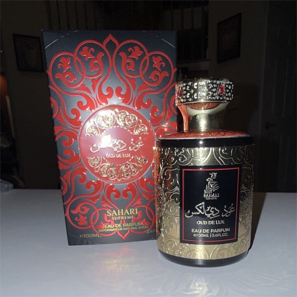 Sahari Supreme Oud De Lux Eau de Parfum Spray 3.4 fl oz Regular Size