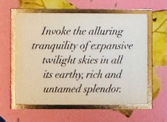 JOHNNY WAS Desert Night Rollerball Eau de Parfum Roll on Perfume .34 oz 10 ML