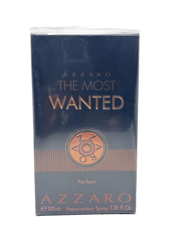 Azzaro The Most Wanted 3.38 oz./ 100 ml. Parfum EDP Spray for Men New Sealed Box