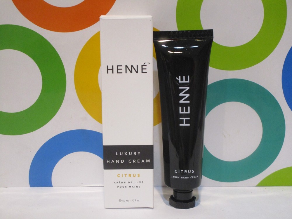 HENNE ~ LUXURY HAND CREAM ~ CITRUS ~ 1.70 OZ