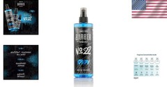 Cleansing 400ml Men’s Eau de Cologne – No22 Aftershave Spray for All Skin Types