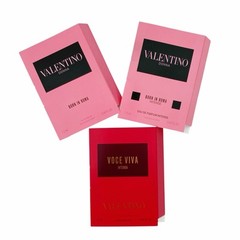 Lot of 3: Valentino Born In Roma & Voce Viva Intensa Perfume Sample Vials