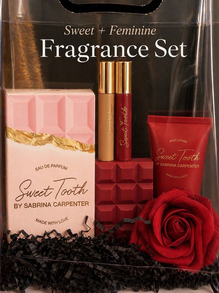 Sabrina Carpenter Sweet Tooth Parfum & Lotion Gift Bundle. 3 Different Scents!