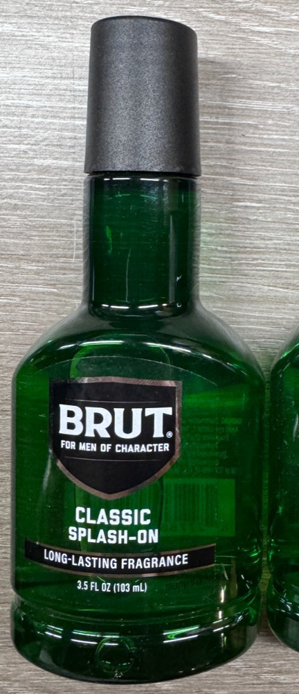1 BOTTLE Brut Splash-On Signature Scent for Men 3.5oz TRAVEL NEW