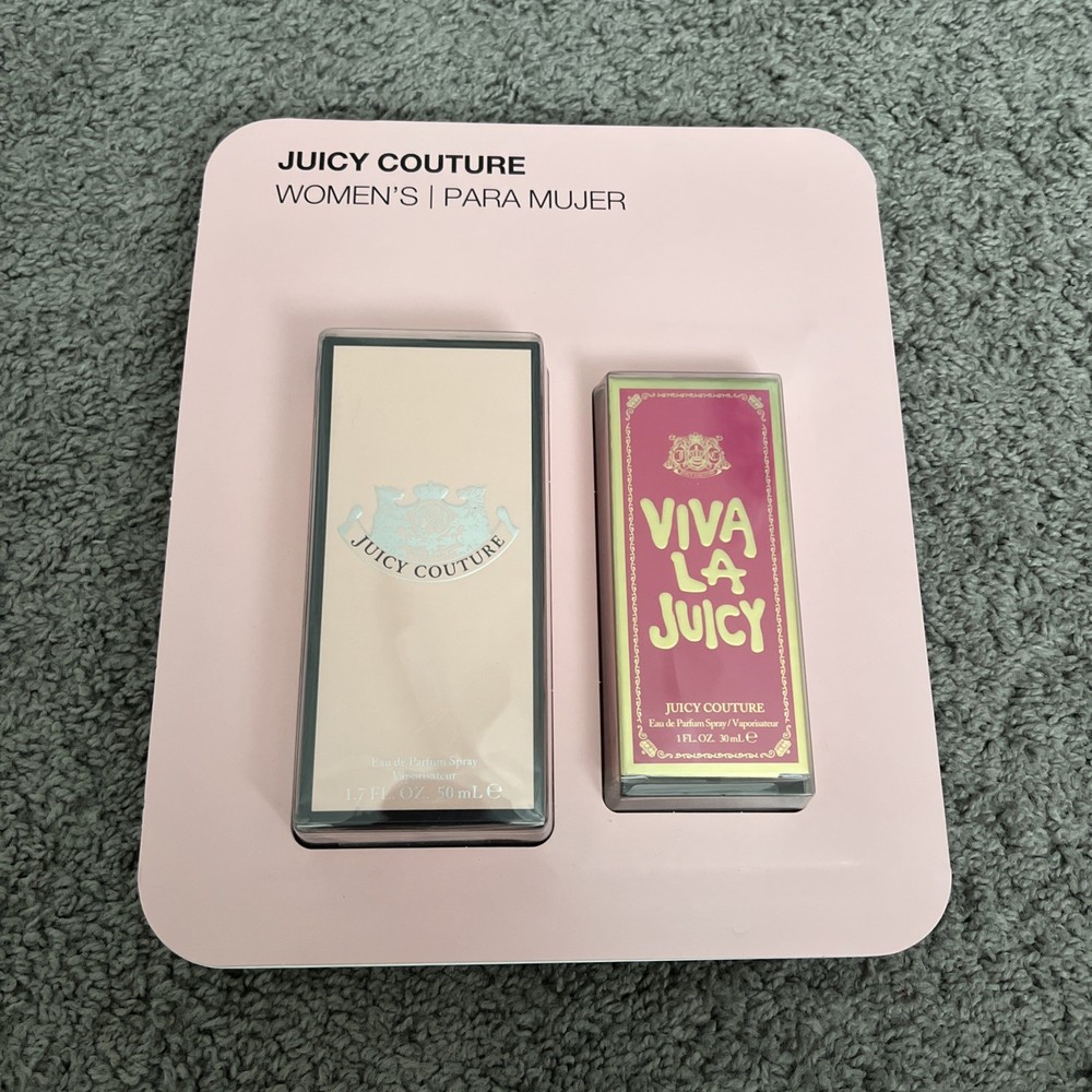 NEW Juicy Couture EDP 1.7 fl oz Viva La Juicy 1 fl oz Womens Perfume Set of 2