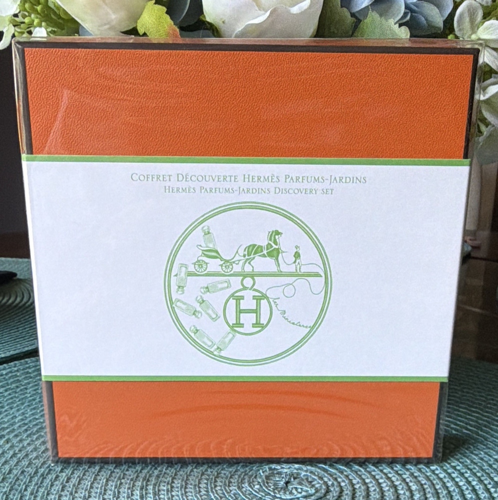 Hermès Parfums-Jardins Discovery Set EDT Spray Travel Size 4 x 0.25 fl oz