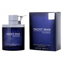 Yacht Man Suave By Myrurgia Eau De Toilette For Men 3.4oz Spray NEW (SEALED) Box