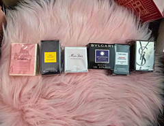 Assorted Sample Size Spray Fragrance Lot – Chanel Dior Bvlgari Tom Ford YSL