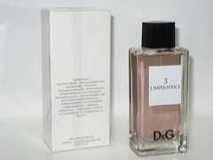Dolce & Gabbana D&G No # 3 L’Imperatrice Pour Femme Eau De Toilette 3.3 oz NIB