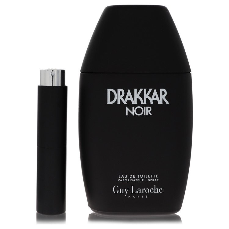 Drakkar Noir by Guy Laroche Travel Spray 0.27 oz for Men Cologne Fragrance
