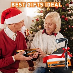 Gifts for Him, Rechargeable Magnetic Pickup Tool, Telescoping Magnetic Flashl…