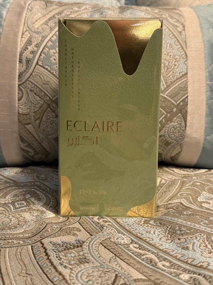 Lattafa Eclaire Pistache Eau de Parfum Spray Fragrance 3.4 fl oz