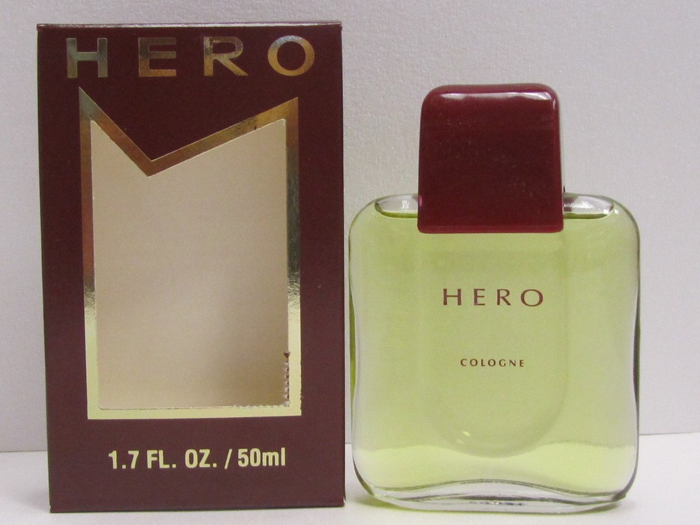 Hero by Sports Fragrance for Men 1.7 oz Cologne Pour Splash New In Box RARE