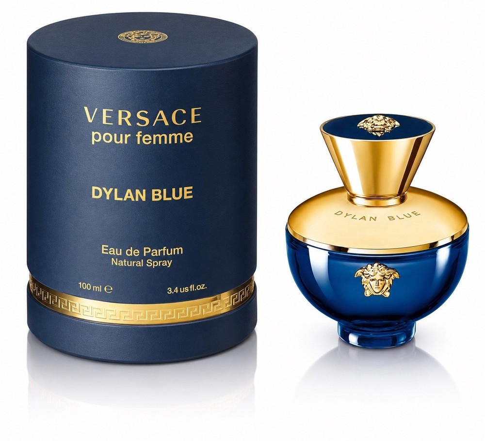 versace dylan blue Pour Femme 3.4 Oz Eau De Parfume