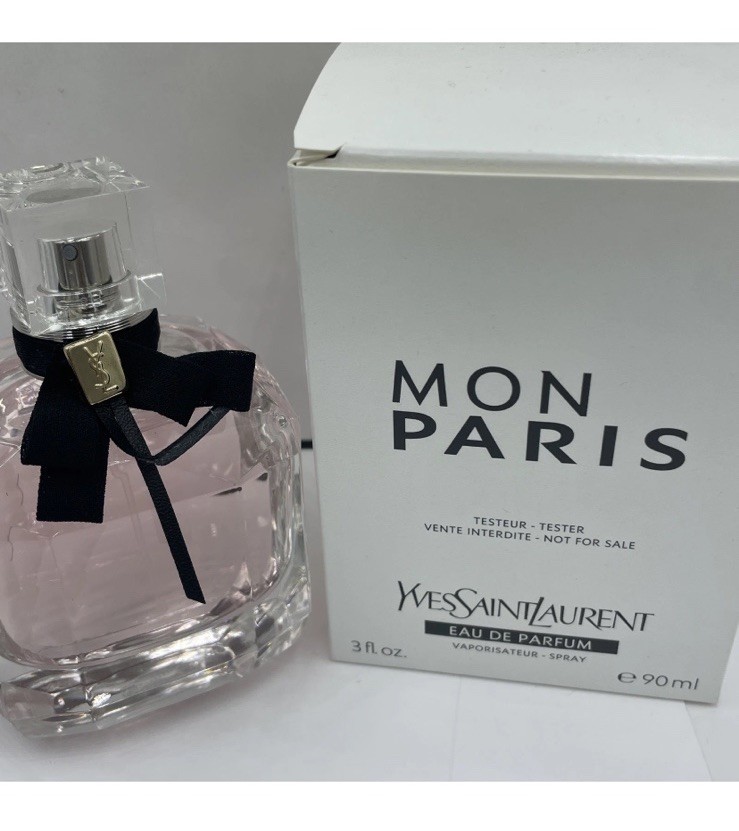 YSL Yves Saint Laurent MON PARIS Eau de Parfum spray 3 oz/90 ml NEW (T)