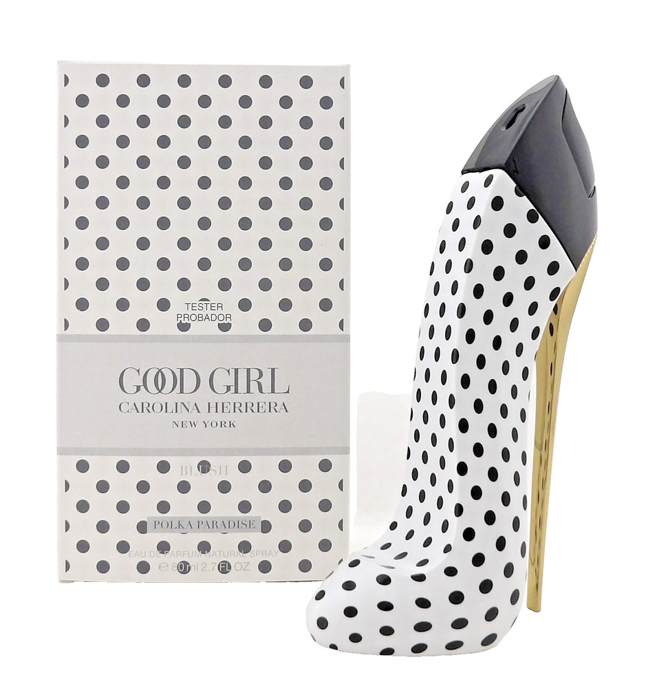 Good Girl BLUSH POLKA PARADISE by Carolina Herrera 2.7 oz EDP Spray. New Tester