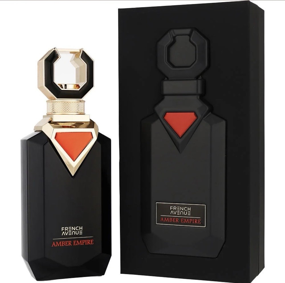 FRENCH AVENUE AMBER EMPIRE EXTRAIT DE PARFUM SPRAY FOR MEN 3.4 Oz / 100 ml NEW!
