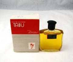 Dana TABU (No. 204) EDC/Eau de Cologne 2 oz (1/16 Flacon) NEW SEALED VINTAGE