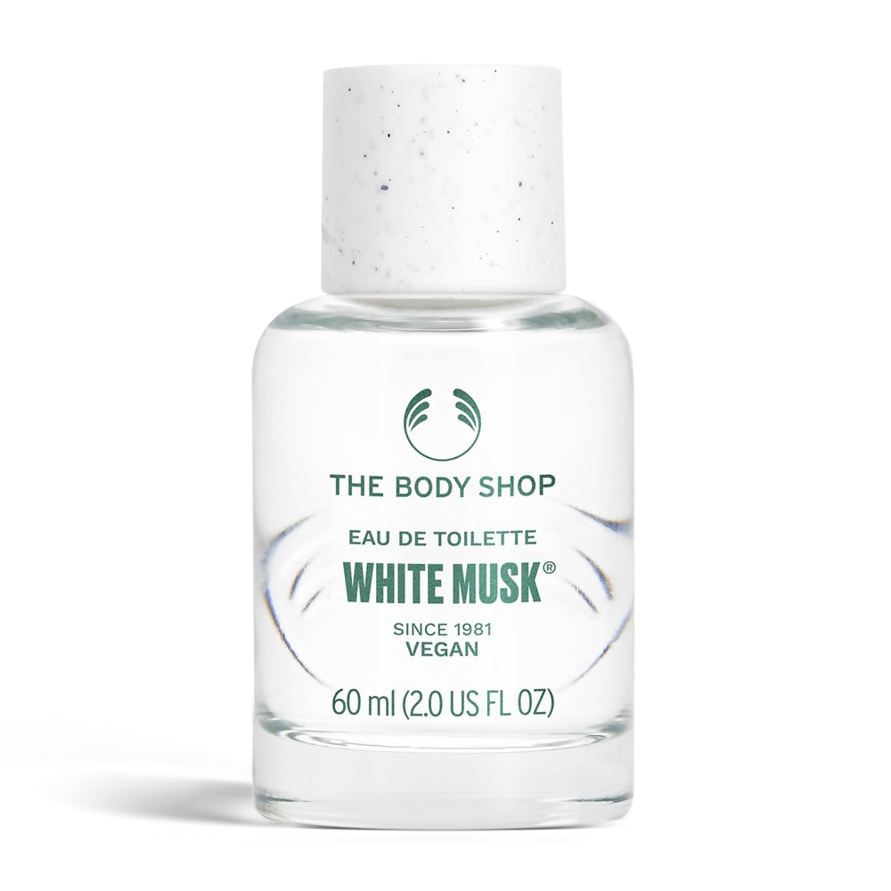The Body Shop White Musk Eau De Toilette – Fresh, 2 Fl Oz (Pack of 1), white