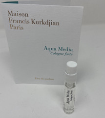 Aqua Media Cologne Forte Maison Francis Kurkdjian New Release sample spray vial