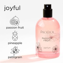 Pacifica Passion Fruit Perfume – Tropical Fruity 2 Fl Oz (Pack of 1), Peach