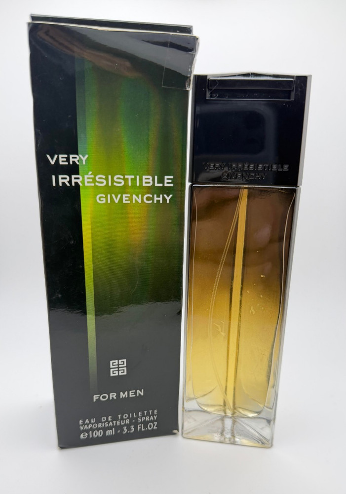 VERY IRRESISTIBLE By GIVENCHY 3.3 FL. OZ / 100 ml EDT Spray For Men NIB
