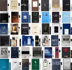 High End Selection Designer Fragrance Cologne Sampler Set for Men – Pack of 1…
