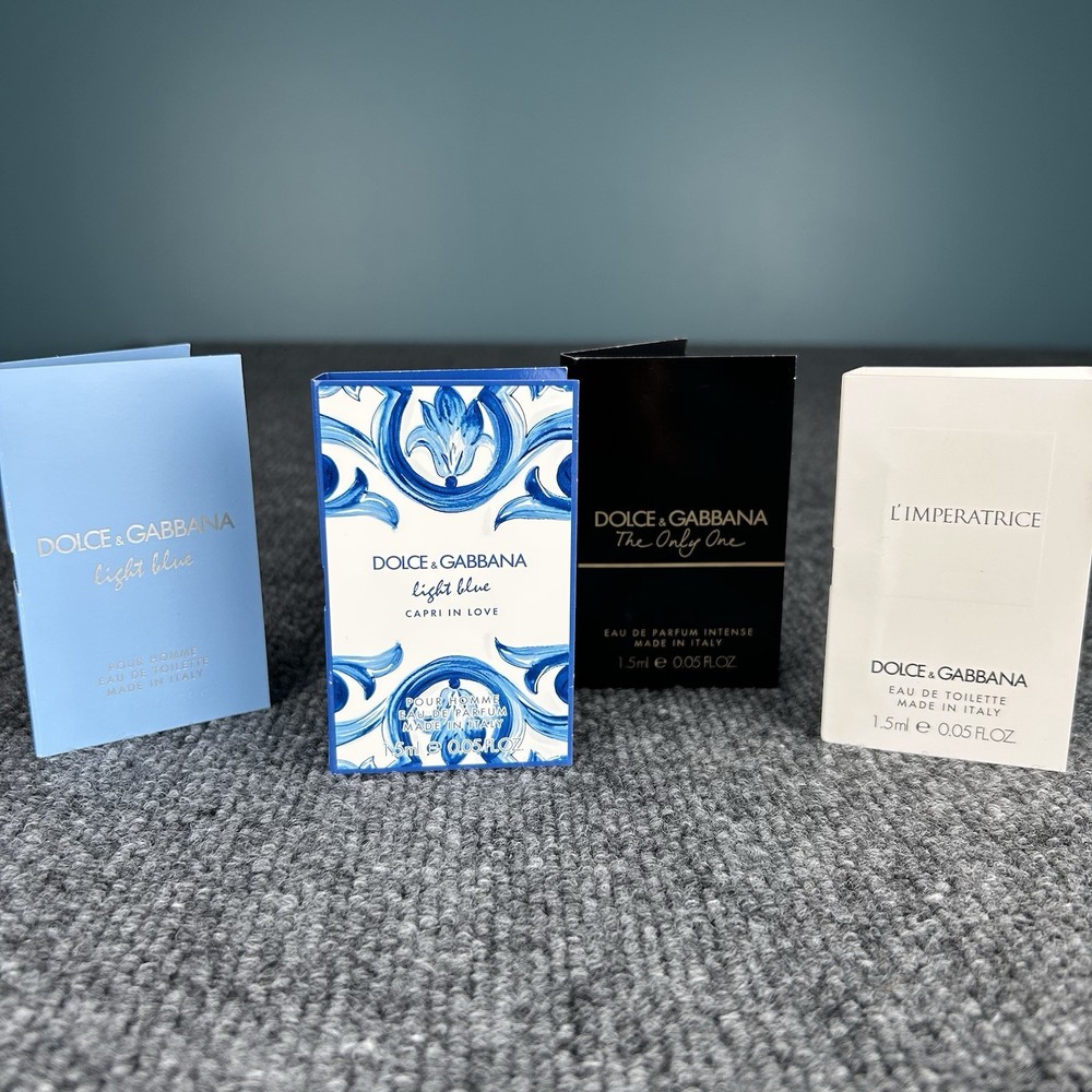 Dolce & Gabbana EDP ~ YOU PICK!! Light Blue, LB Capri, The Only One SAMPLE 1.5ml