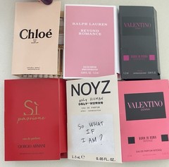 Women’s Fragrance Perfume Mixed Sample Lot Vials Designer Brands
