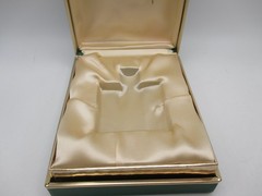 Vintage 50’s-60’s Emeraude Coty Pure Parfum 0.40 fl. oz. Satin Lined Box