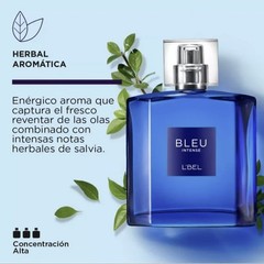 BLEU INTENSE by L’BEL Perfume for Men CYZONE, ÉSIKA 3.4 fl.oz Blue Lbel