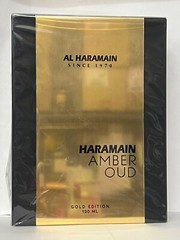 Amber Oud Gold Edition by Al Haramain EDP 4 oz for Women Men New in Box SEALED