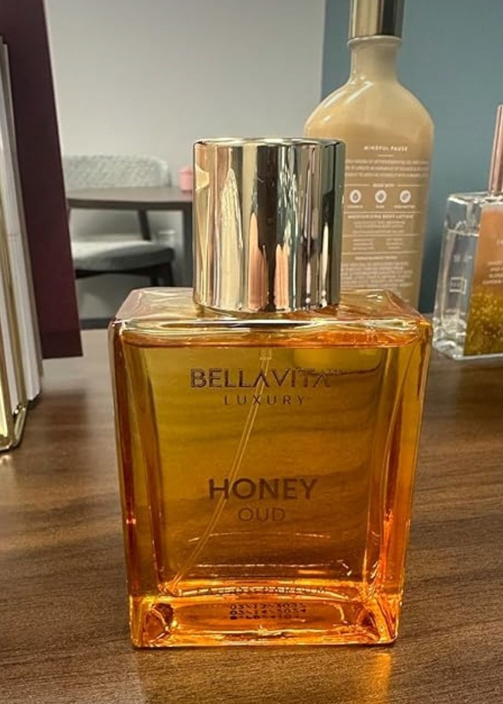 Bellavita Luxury Honey Parfume 3.4oz Unisex,Sweet Honey,Bergamot,Amber NEW