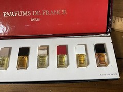 Bernard Lalande Parfum De France Amber-Vert-Jasmine-Irise-Boise Rare Mini