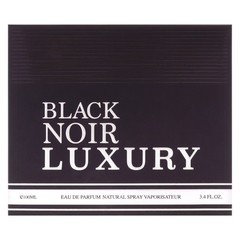 Luxury Collection – Black Noir by Khalis for Men – 3.4 oz EDP Spray