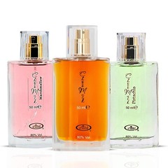Al-Rehab Choco Musk- Marshmallow & Pistachio EDP Sprays 50ml (1.65 oz) PACK OF 3