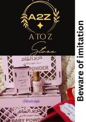 3pcs Baby Powder Oil 6ml Musk Altahara Original Harir Alsham Oil حرير الشام