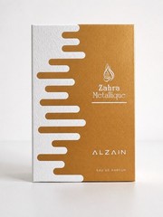 ALZAIN Zahra Metallique Eau de Parfum Spray 50 ml – Bergamot Pear Vanilla