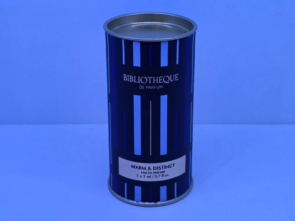 BIBLIOTHEQUE DE PARFUM Warm & Distinct Discovery Set – 5x 2ml